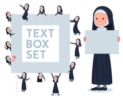 group of nuns illustrations royalty free vector graphics