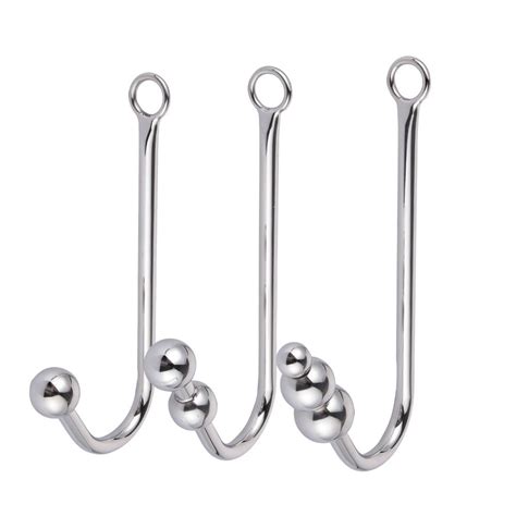 Sey Toys Butt Plug Slave Top Quality Stainless Steel Anale Hook Ball