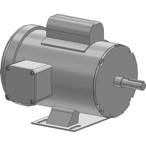 baldor reliance  hp tefc enclosure manual thermal protection  rpm  volt