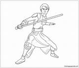 Skywalker Anakin Luke Kolorowanki Dzieci sketch template