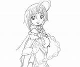 Blazblue Blue Blaze Cute Calamity Trigger Coloring Pages sketch template