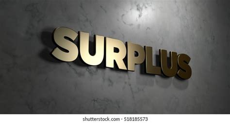 surplus gold sign mounted  glossy stock illustration  shutterstock