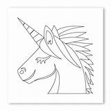 Unicorn Walls360 sketch template