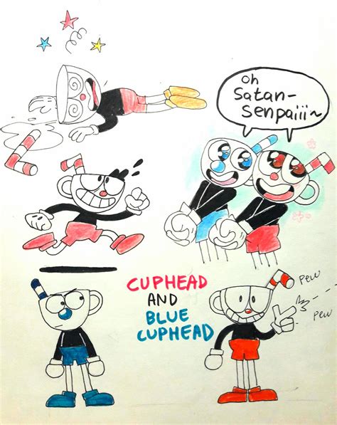 cuphead scribbles by jimiopia on deviantart
