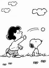 Lucy Snoopy sketch template