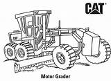 Coloring Pages Cat Caterpillar Motor Grader Backhoe Tractor Color Boys Party Scene7 Print Choose Board Comments sketch template