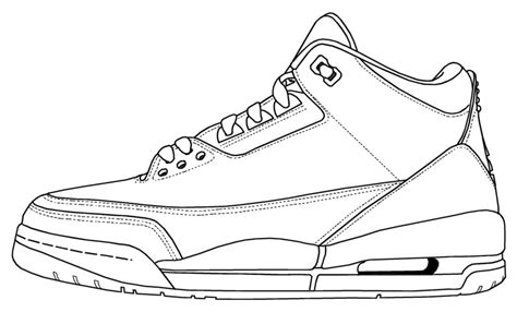 shoe outline template clipartsco