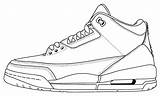Shoe Template Outline Jordan Templates Library Coloring Air Clipart sketch template
