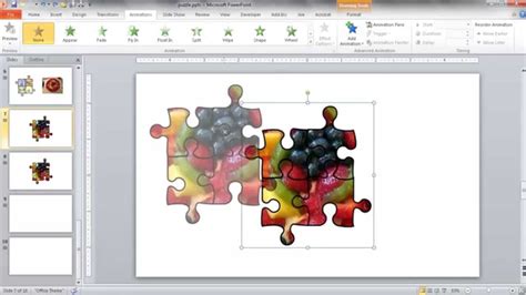 create  jigsaw puzzle image  powerpoint youtube