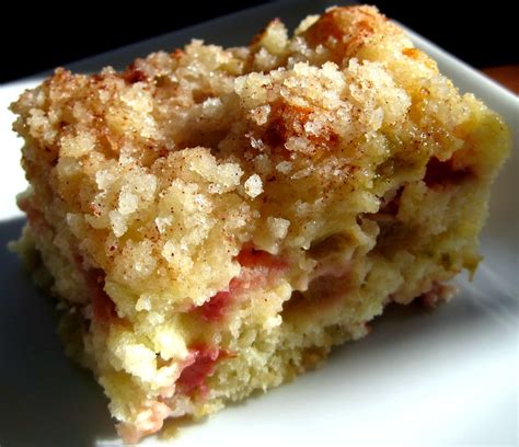 karis kitchen  vegetarian food blog rhubarb cake