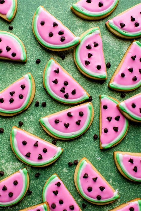 watermelon sugar cookies video sallys baking addiction