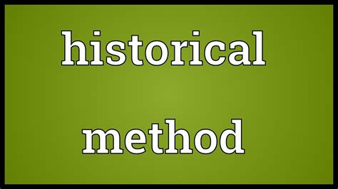 essay    historical method  sociology
