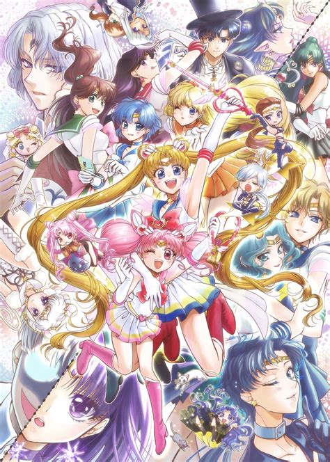 Tsukino Usagi Sailor Moon Mizuno Ami Aino Minako Chibi