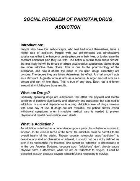 short speech  drug abuse drug abuse addiction