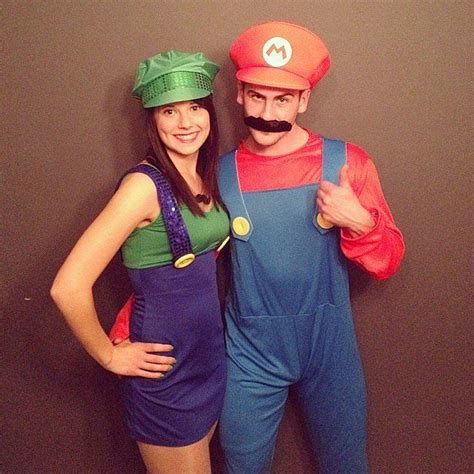Mario And Luigi Couples Costumes Mario And Luigi Costume 80s