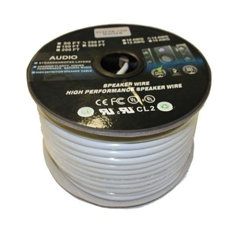 southwire  ft  brown stranded cu cl outdoor speaker wire
