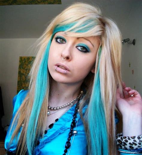 pretty hair color 30 groovy emo girl hairstyles woman fashion