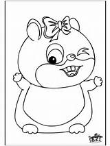 Hamster Coloring Pages Coloriage Hamsters Imprimer Print Funnycoloring Kids Popular Coloringhome Library Animals Rodents Advertisement Codes Insertion sketch template