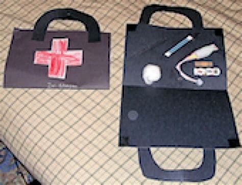 nurses hat doctor bag craft doctor craft doctor