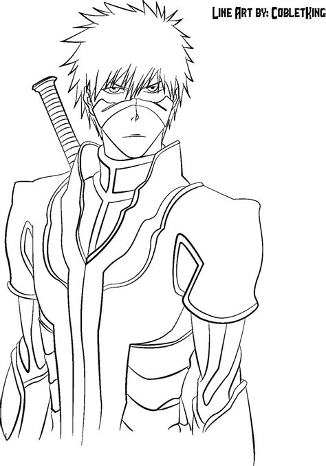 bleach ichigo coloring pages sketch coloring page coloring home