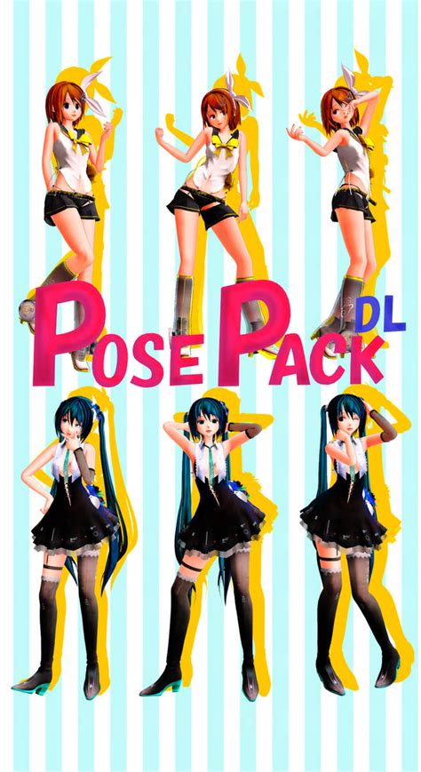 [mmd] pose pack 3 dl by mikutatsune25v on deviantart