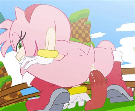Rule 34 Amy Rose Animated Anthro Anus Boots Breasts