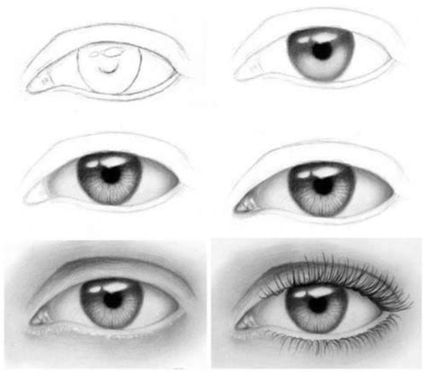 draw  eye  amazing tutorials  examples