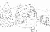 Gingerbread Coloring House Pages Printable Kids Outline Color Village Snowflake Man Getcolorings Print Bestcoloringpagesforkids Colouring Sheet Tv Show Lineart Fine sketch template