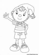 Noddy Coloring Pages Book Colorir Drawing Colour Info Paint Pintar Coloriage Desenhos Desenho Christmas Colorare Drawings sketch template