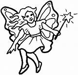 Fairy Coloring Printable Pages Print Color Kids Tooth Wand Popular Library Drawing Wings Coloringhome Insertion Codes sketch template