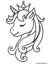 Unicorns Emoji sketch template