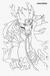 Kurama Tailed Kindpng sketch template