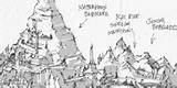Coloring Matterhorn Designlooter Featured Drawings sketch template