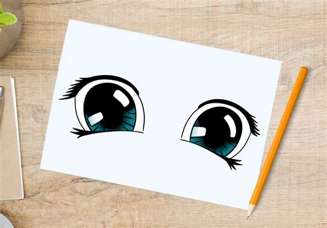 draw cartoon eyes design school