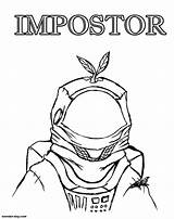 Impostor Coloringbay Astronaut Elegy sketch template