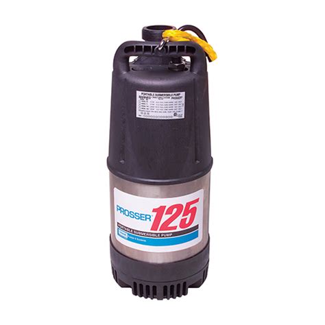 prosser submersible pumps portable electric dewatering pump