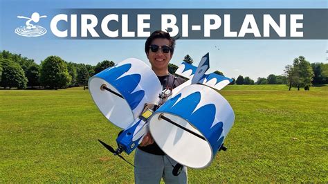 building flying  circle bi plane youtube