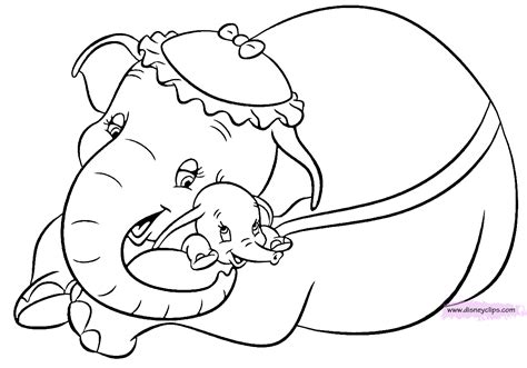 dumbo disney coloring page elephant coloring page disney coloring