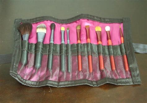makeup brush roll sewing projects burdastylecom