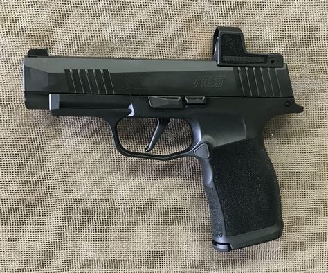 sig sauer pxl  mm  capacity  barrel  romeo