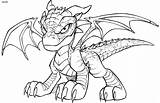 Dragons sketch template