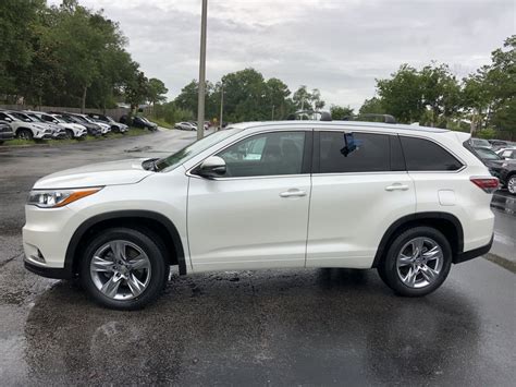 pre owned  toyota highlander limited fwd  sport utility