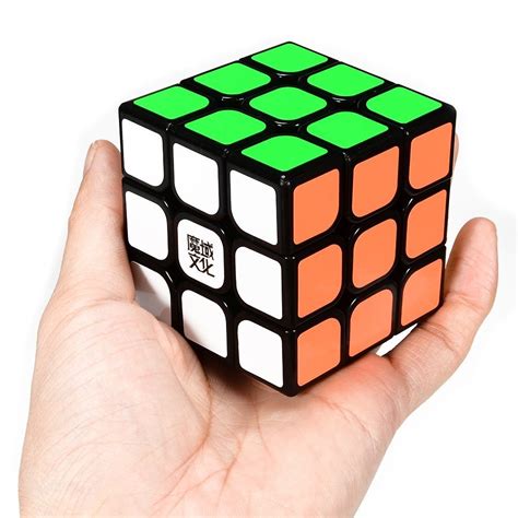 moyu aolong  speed cube  enhanced edition smooth magic cube black dark roxenda