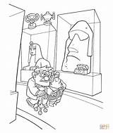 Coloring Carl Museum Russell Pages Printable Drawing Puzzle sketch template