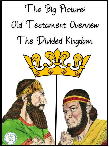 divided kingdom overview bible fun  kids