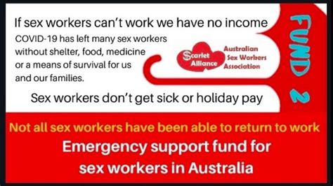emergency support fund for sex workers in australia swop sex workers