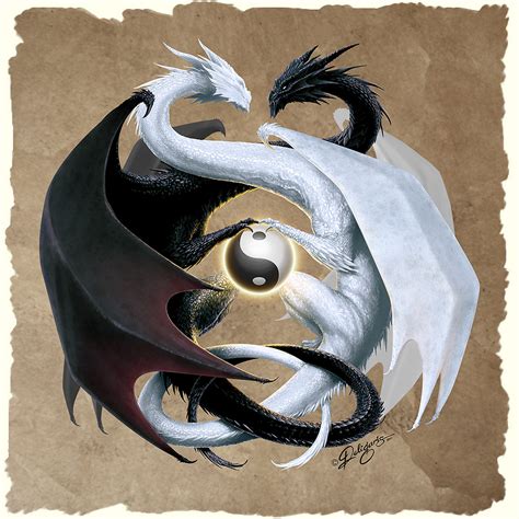 drago yin   carta da parati ying   wallpapertip