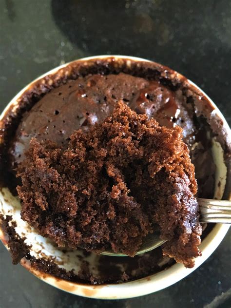 Eggless Chocolate Microwave Mug Cake Savory Tales