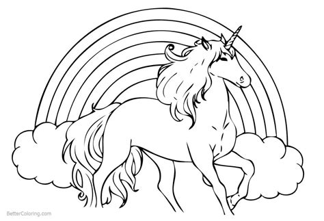 colouring pages unicorn printable