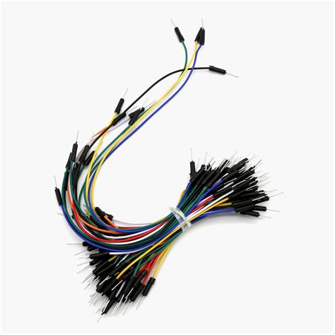 pcs solderless flexible breadboard jumper wires male  male  arduino rexqualis